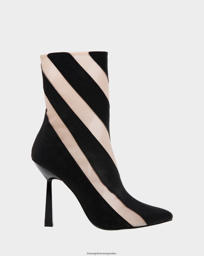 Betsey Johnson mujer efectivo negro zapatos DTLJP8143