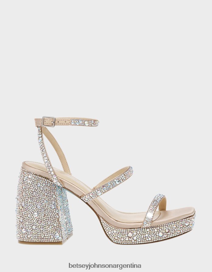 Betsey Johnson mujer Denni pedrería zapatos DTLJP820