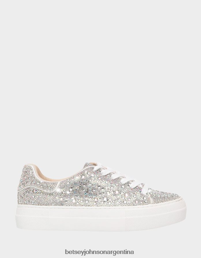 Betsey Johnson mujer Sidny pedrería zapatos DTLJP81